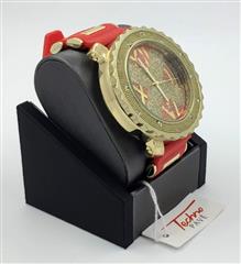 TECHNO PAVE CRYSTAL ACCENTED WRISTWATCH 6075.
